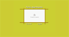 Desktop Screenshot of apartments-perla.gr