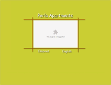 Tablet Screenshot of apartments-perla.gr